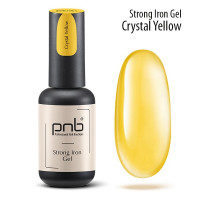 UV/LED Strong Iron Gel PNB, 015 Crystal Yellow 8мл